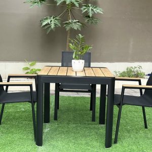 Bộ bàn ghế sân vườn khung hợp kim nhôm
